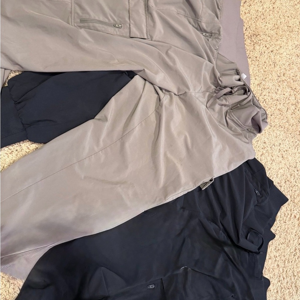 All in Motion Gray and Black jogger pants xl